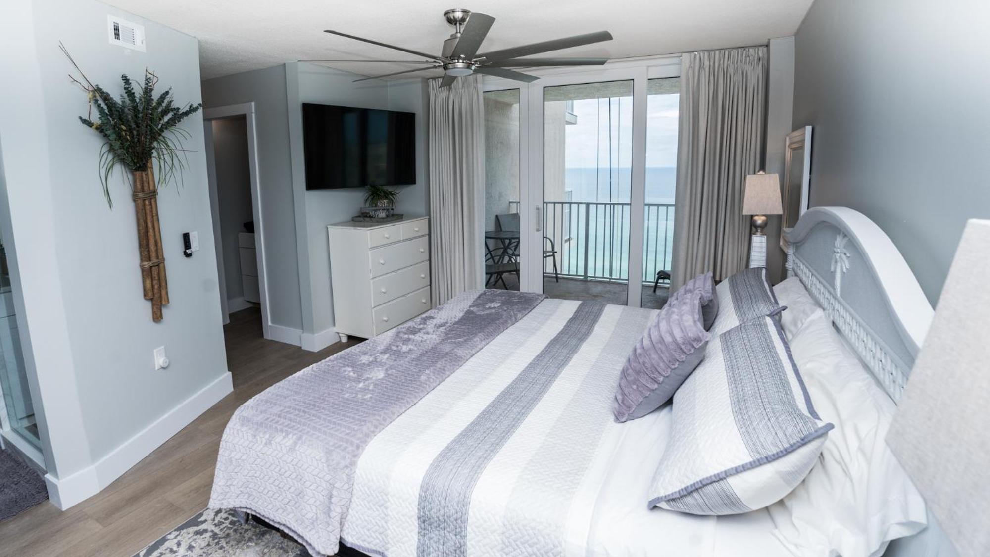 New Rental - 3Br 3Ba Corner Beachfront - 2024 Remodel - 3 Pools, Tiki Hut, Gym, Tennis パナマシティービーチ エクステリア 写真