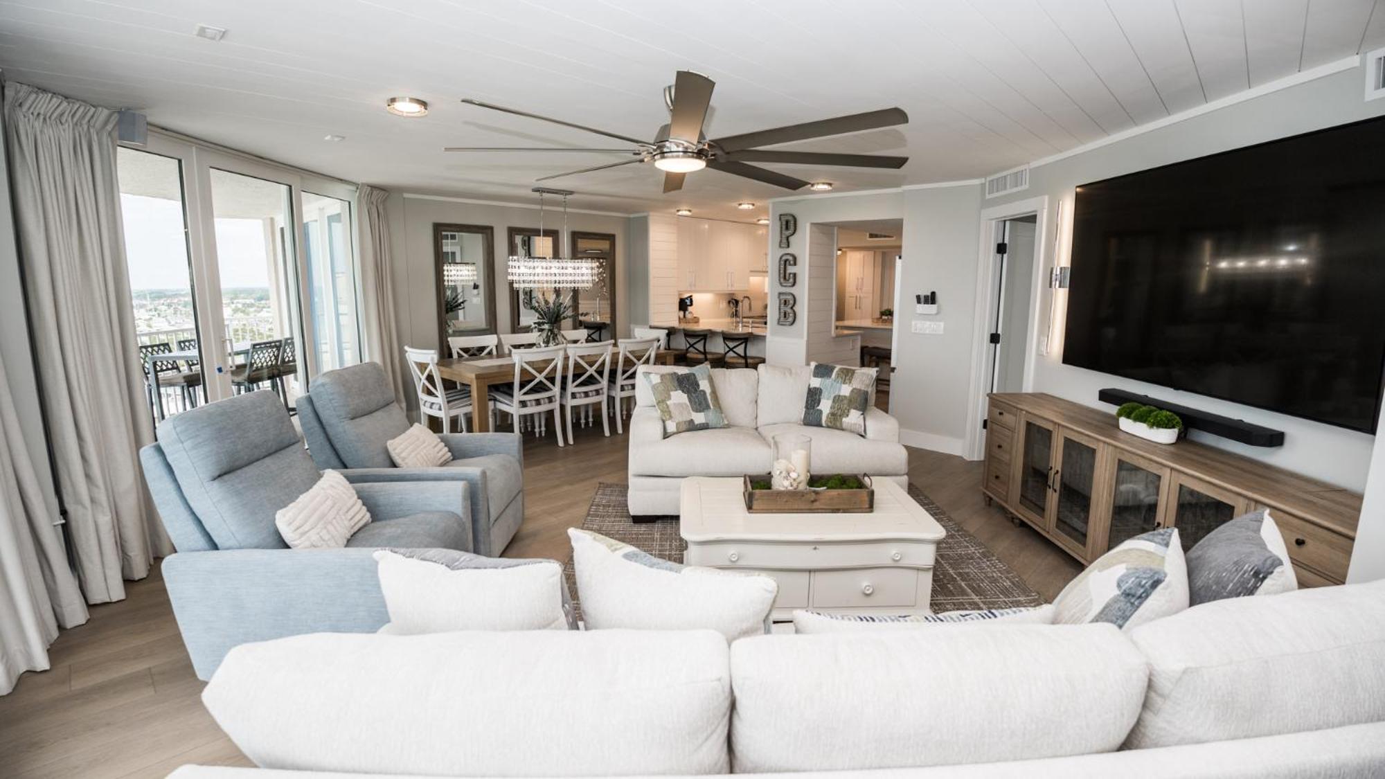 New Rental - 3Br 3Ba Corner Beachfront - 2024 Remodel - 3 Pools, Tiki Hut, Gym, Tennis パナマシティービーチ エクステリア 写真
