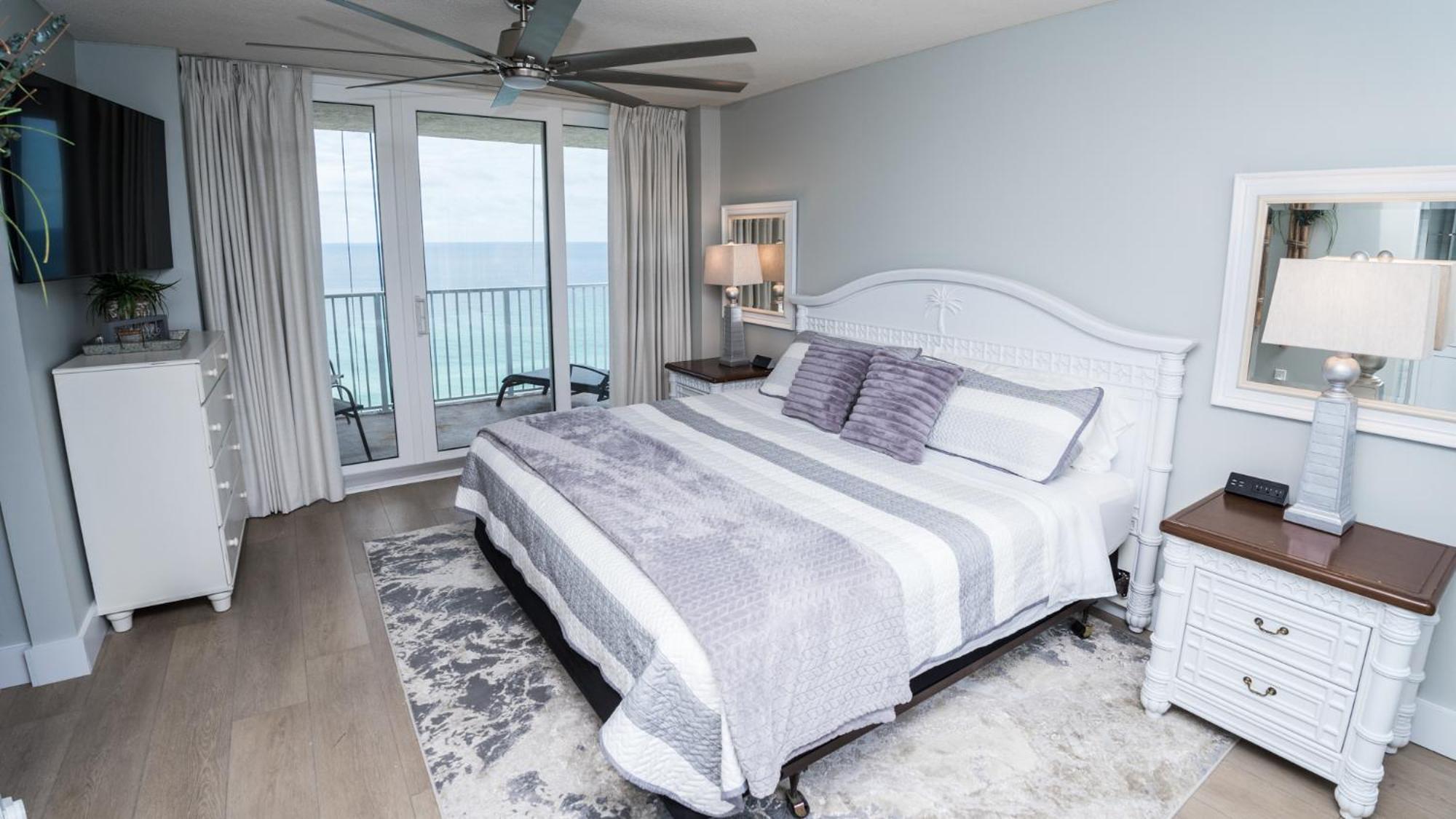 New Rental - 3Br 3Ba Corner Beachfront - 2024 Remodel - 3 Pools, Tiki Hut, Gym, Tennis パナマシティービーチ エクステリア 写真
