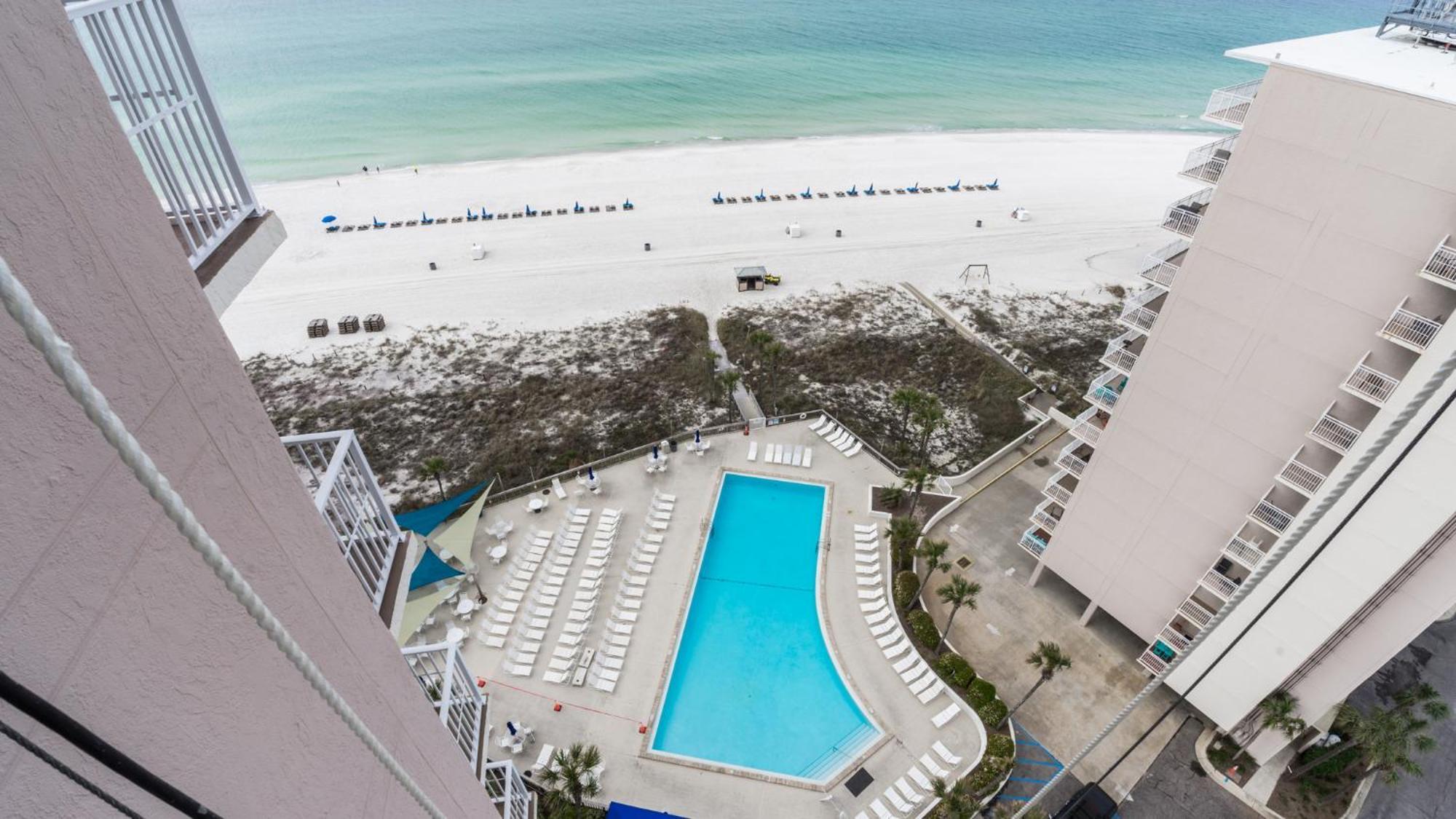 New Rental - 3Br 3Ba Corner Beachfront - 2024 Remodel - 3 Pools, Tiki Hut, Gym, Tennis パナマシティービーチ エクステリア 写真